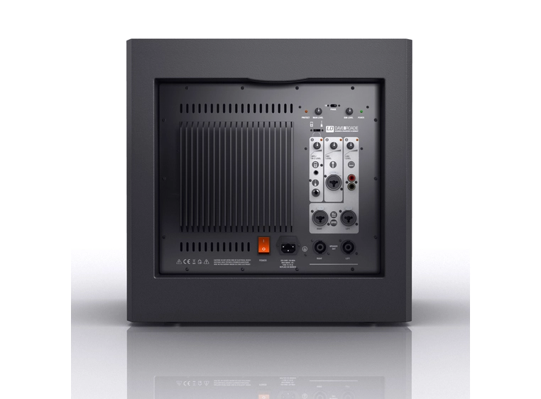 LD Systems DAVE 8 ROADIE Portabelt 8" aktivt PA-system med mikser 